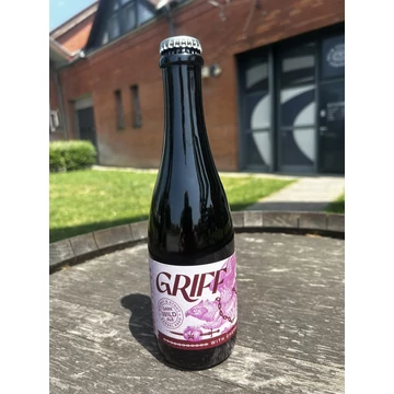 Griff Meggy - Dark Wild Ale Aged in Whisky and Stout Barrel with Sourcherry 7,8%