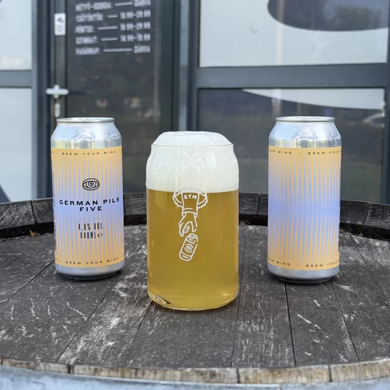 German Pils FIVE 4,9% HIDEGKOMLÓS